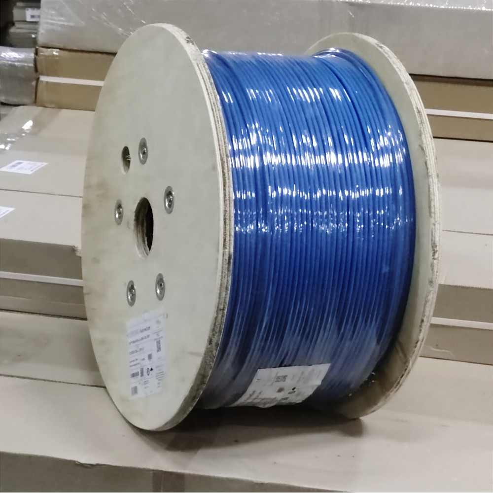 Кабель F/UTP 300/24 4P FutureCom, кат. 5е, LSZH, синий, 1000 м